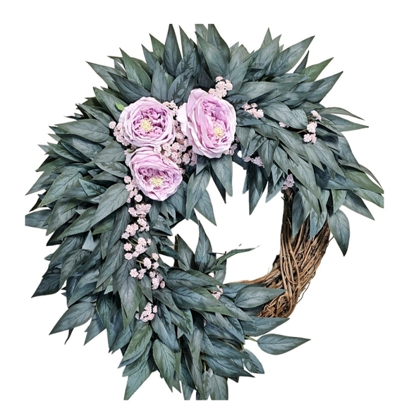 Eucalyptus Rose wreath - Picture 5 of 8